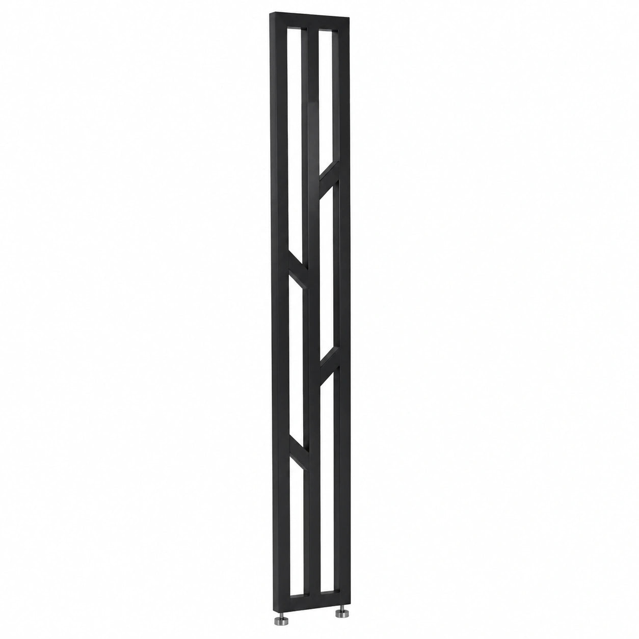 Moderner Holz-Raumteiler in Schwarz, drehbar 60cm für Wohnzimmer, Büro und Restaurant