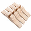 PLAFOPE 4er-Set Raumteiler-Ständer Beige, Kippstabil und Einfach zu Installieren für Offene Flächen und Privatsphäre