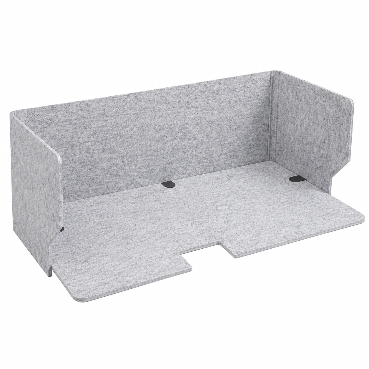 SAGIDAR Akustik-Trennwand Tischteiler, Faltbare Polyesterfaser-Schallwand, 60/80/100cm, Leicht und Tragbar, Freistehend für Büro und Wohnzimmer