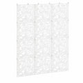 12er Set DIY Raumteiler Kunststoff Hängepaneele für Wohnzimmer und Schlafzimmer 40x40cm
